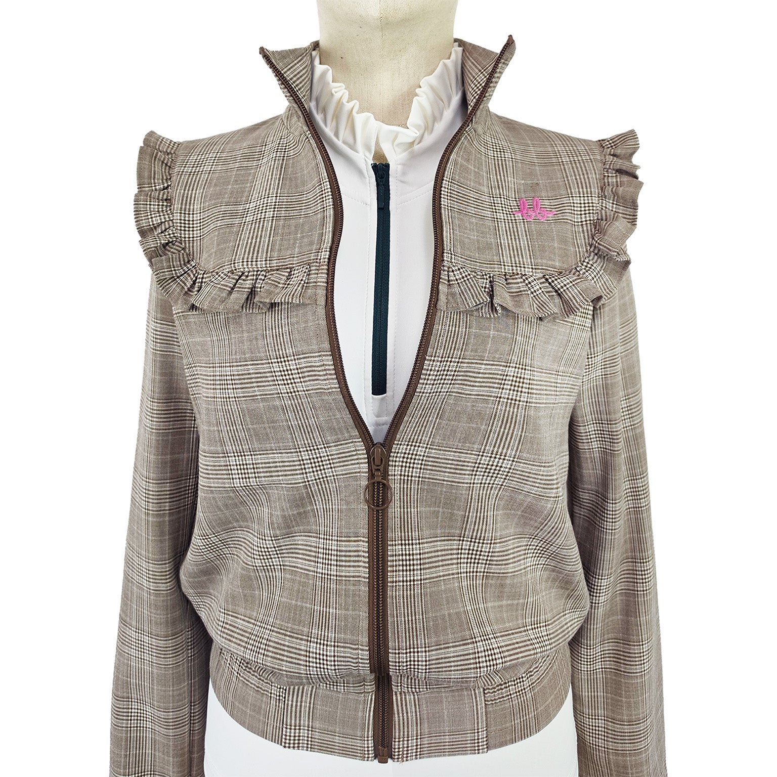 FORMAL Plaid Jacket สี Portobello Brown