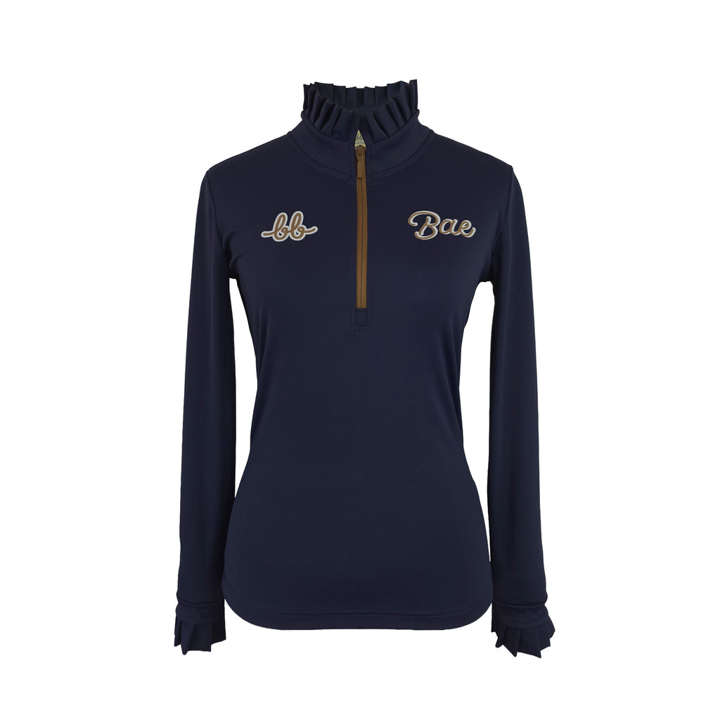 BETH UV Zip Top สี Navy