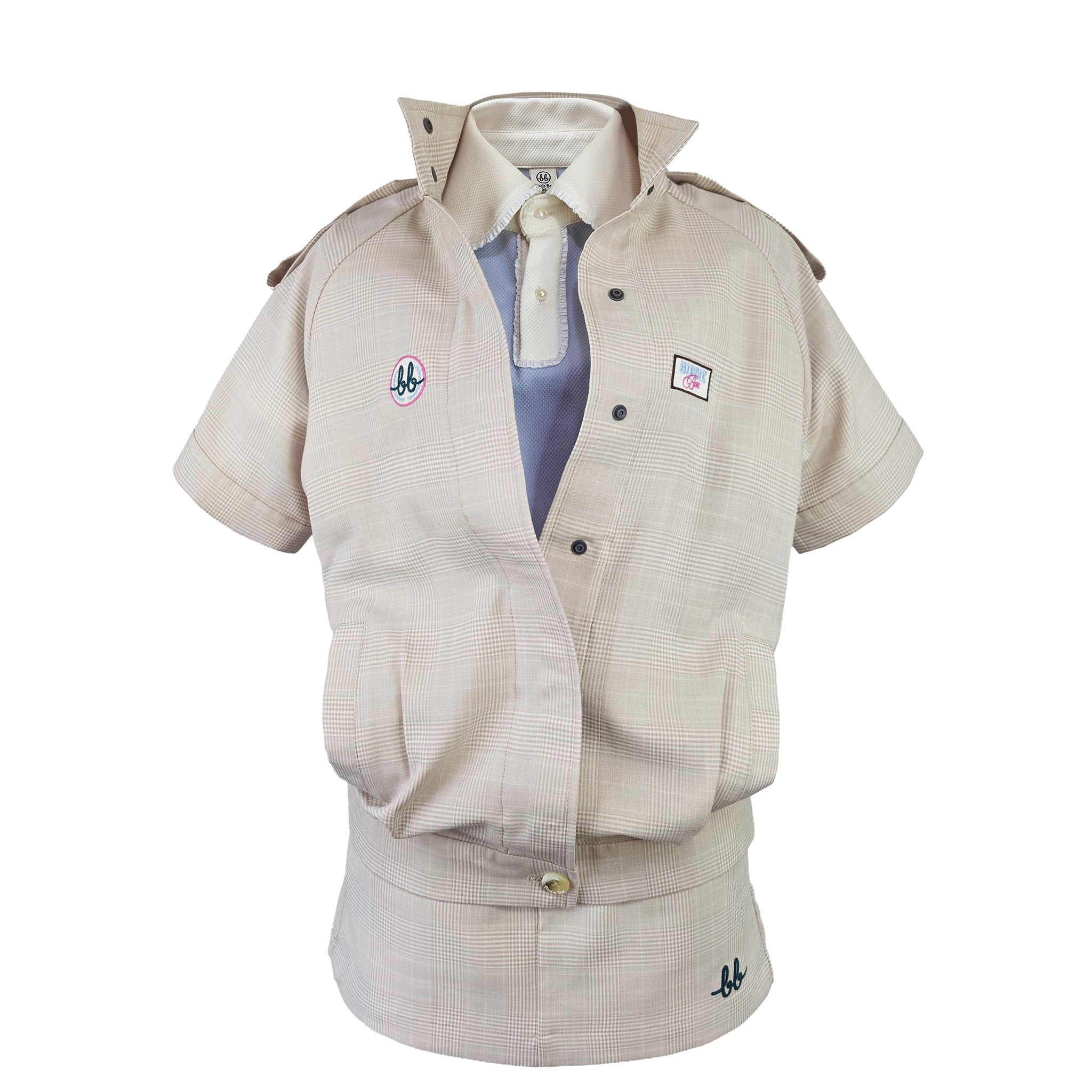 UTILITY Plaid Jacket สี Oatmeal