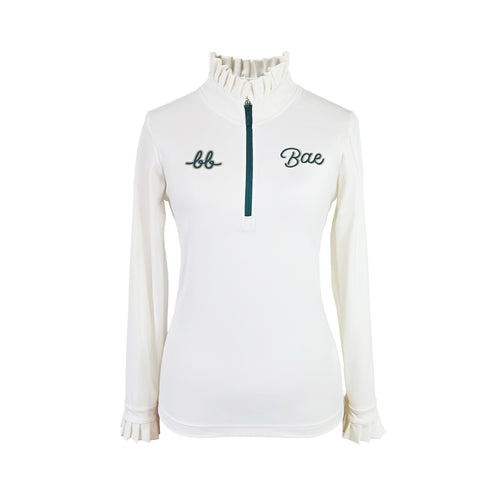 BETH UV Zip Top สี White