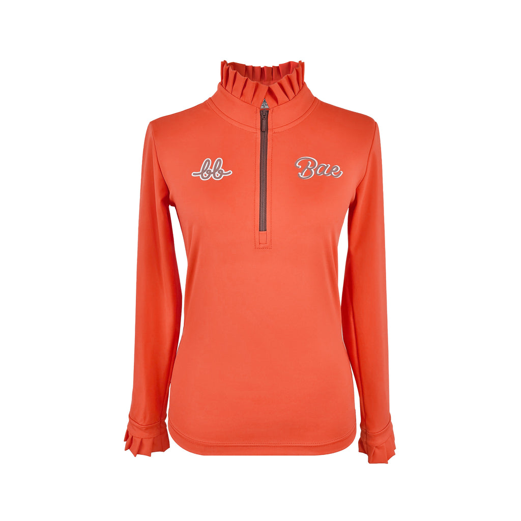 BETH UV Zip Top สี Blood Orange
