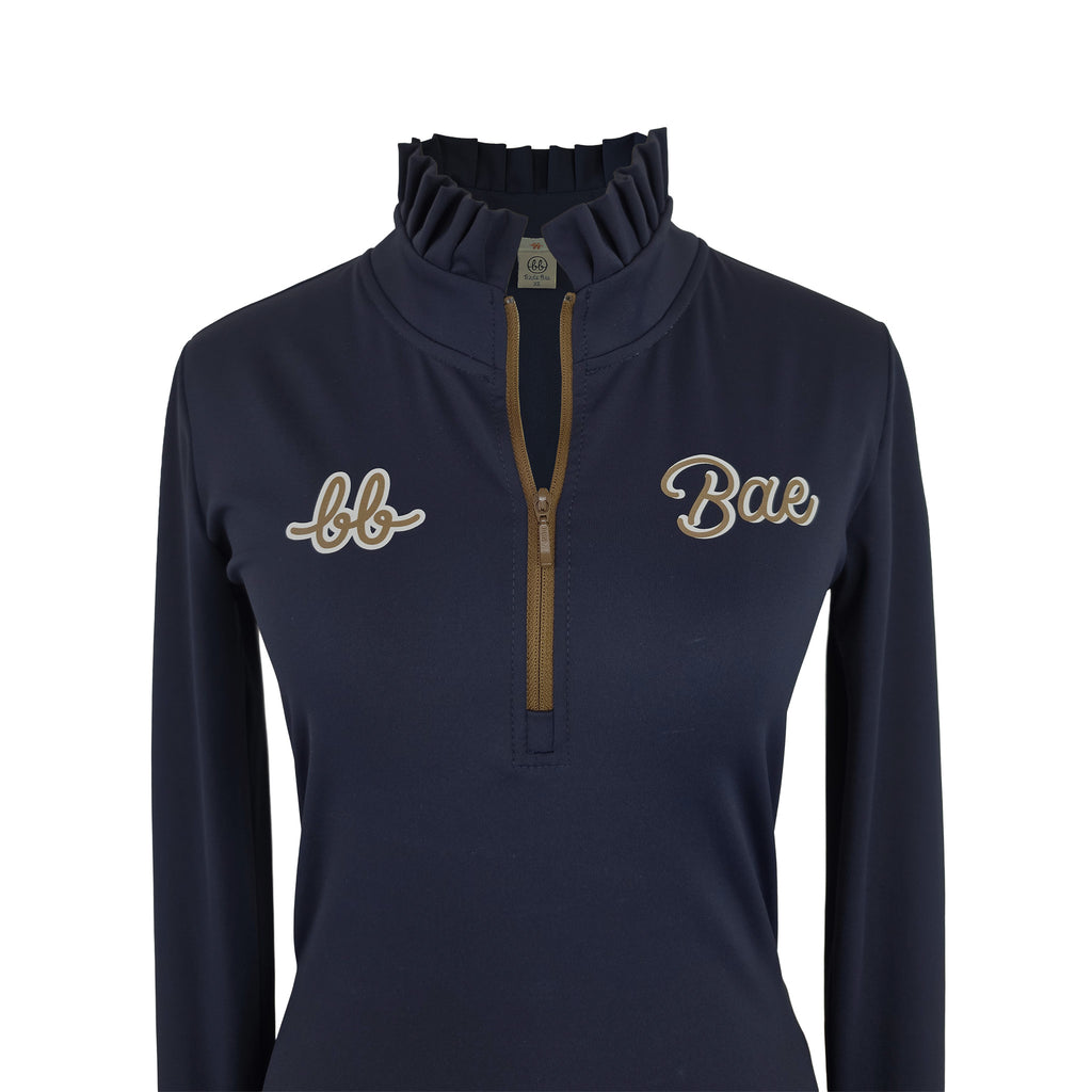 BETH UV Zip Top สี Navy