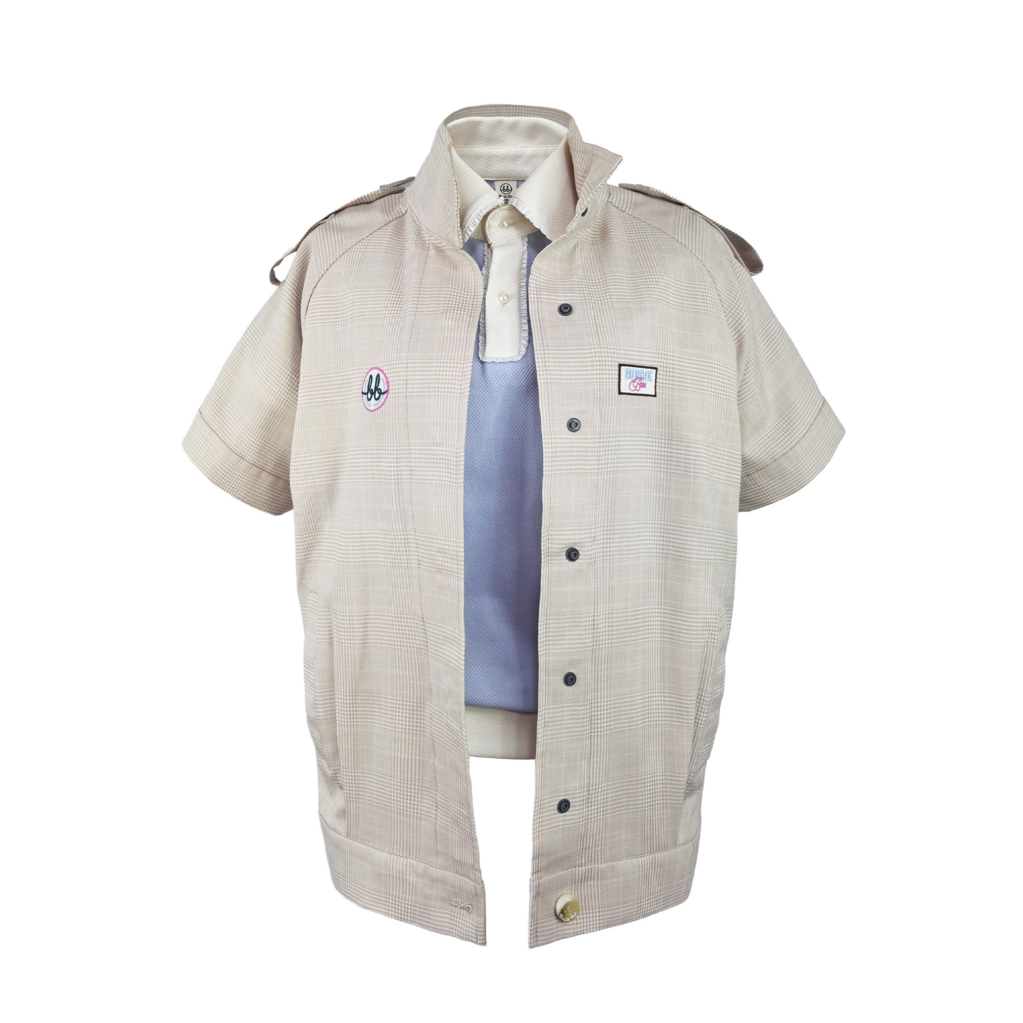 UTILITY Plaid Jacket สี Oatmeal