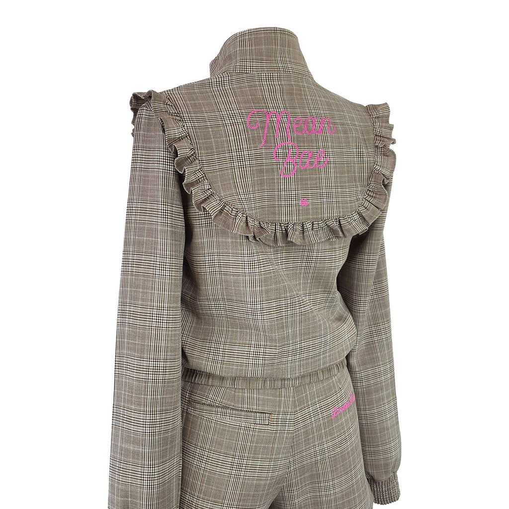 FORMAL Plaid Jacket สี Portobello Brown