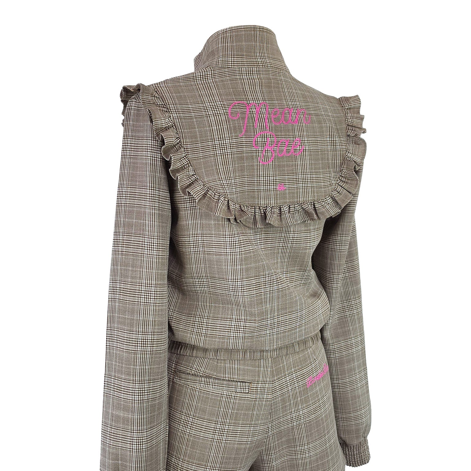 FORMAL Plaid Jacket สี Portobello Brown