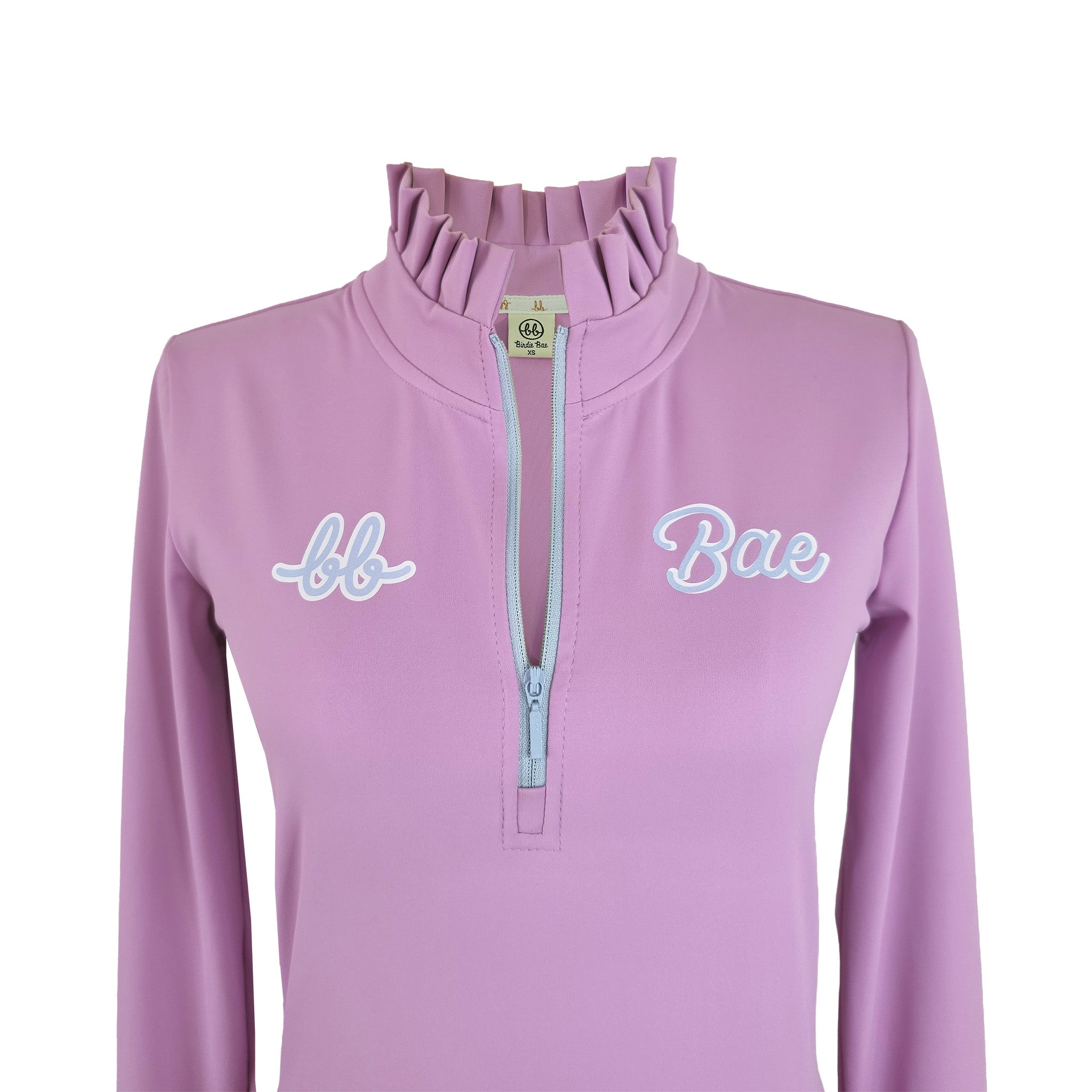 BETH UV Zip Top สี Plum Purple