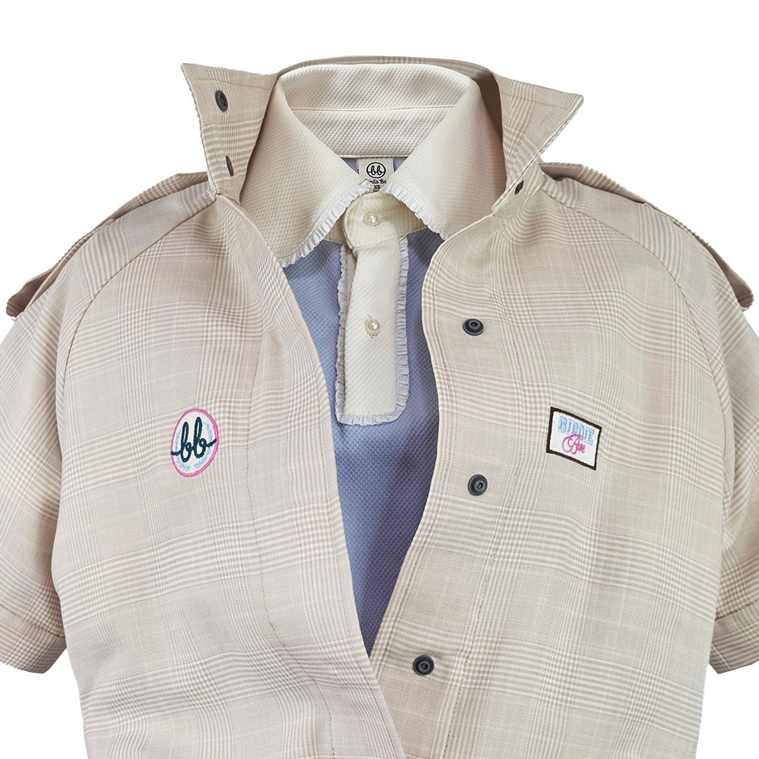 UTILITY Plaid Jacket สี Oatmeal