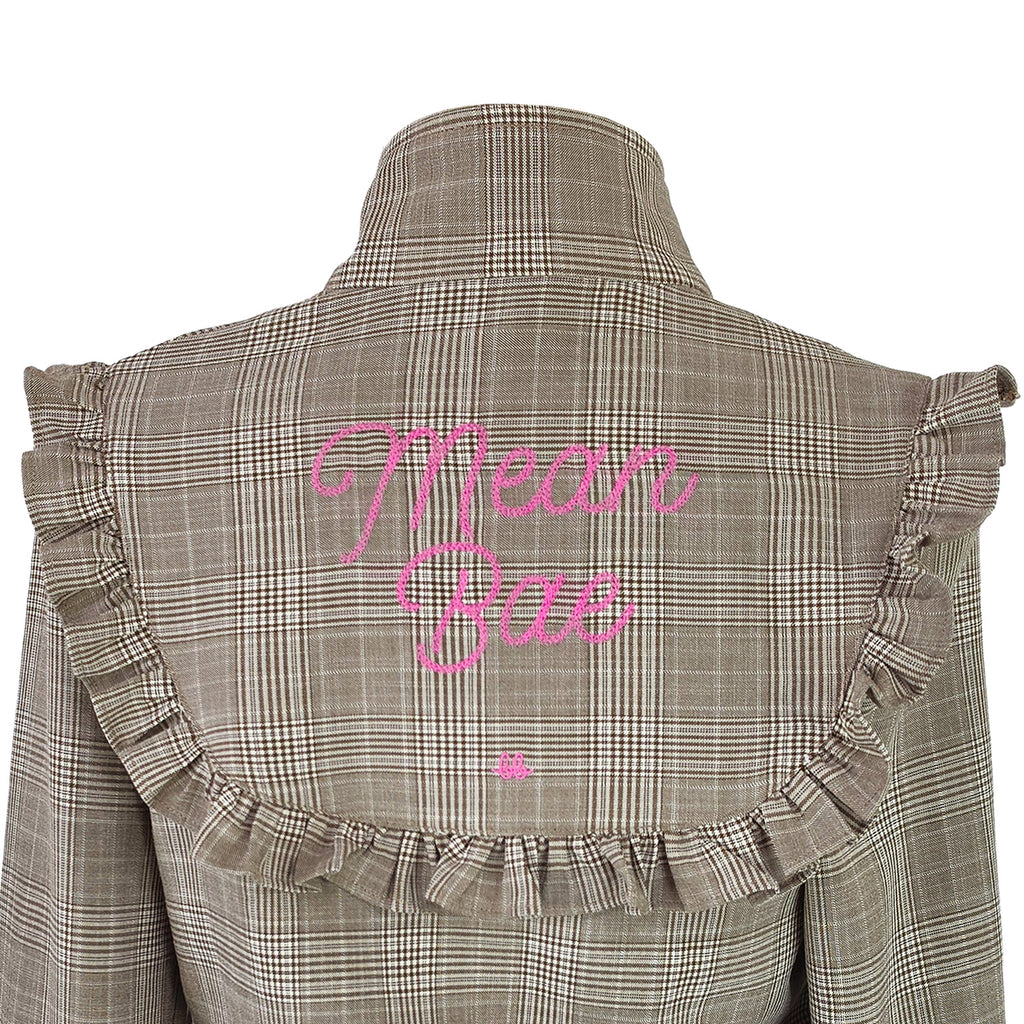 FORMAL Plaid Jacket สี Portobello Brown