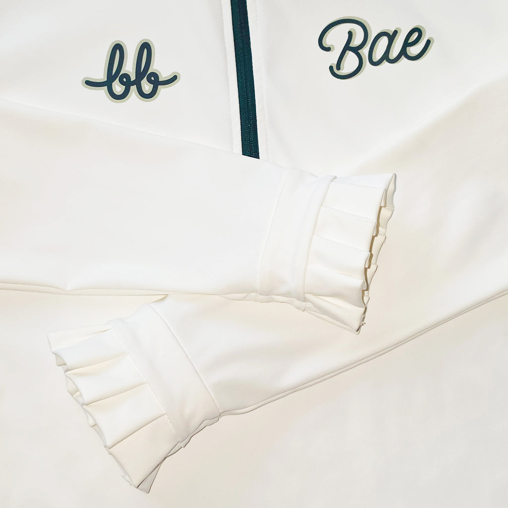 BETH UV Zip Top สี White