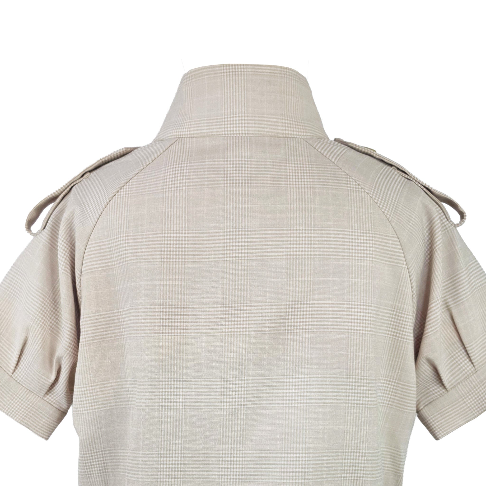 UTILITY Plaid Jacket สี Oatmeal