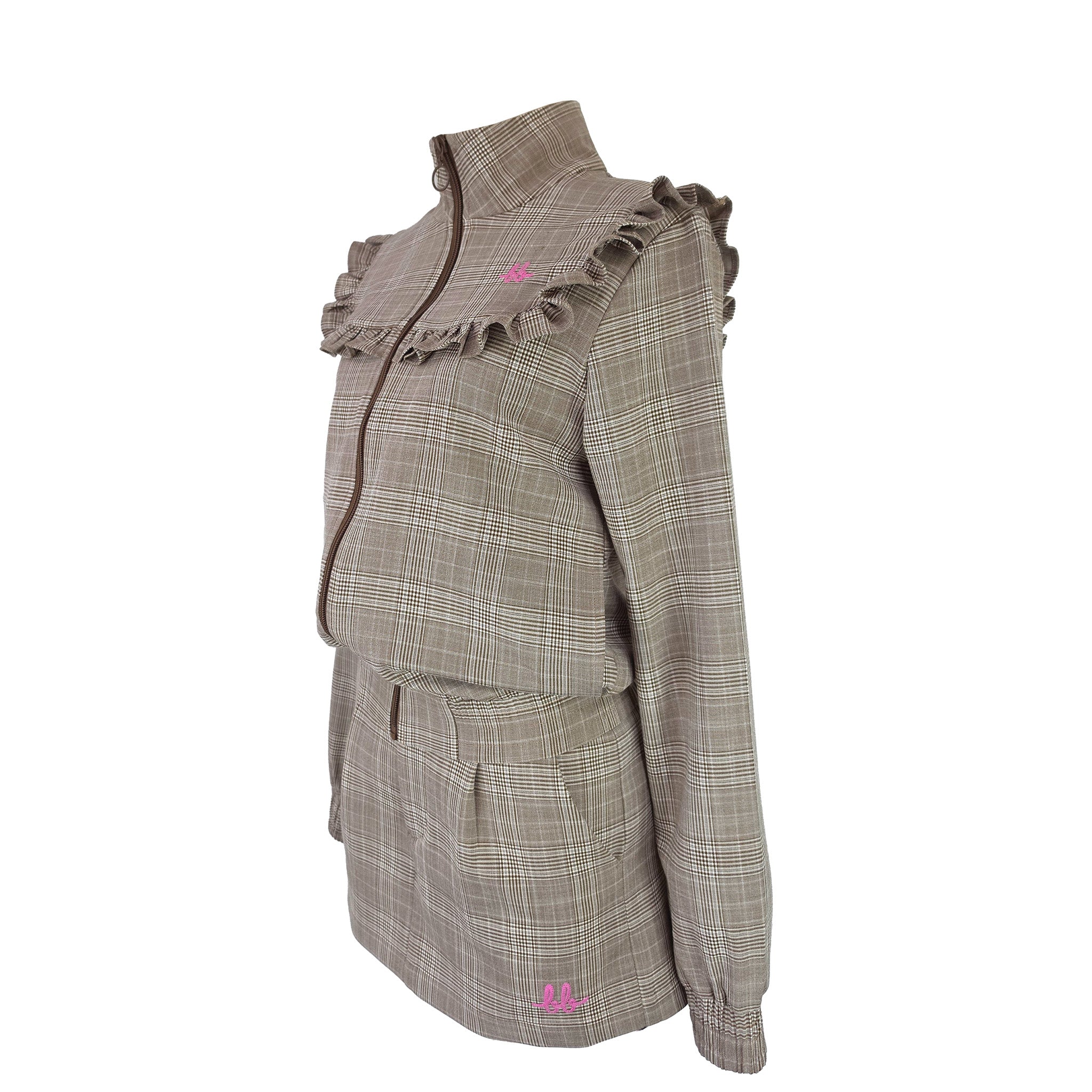 FORMAL Plaid Jacket สี Portobello Brown