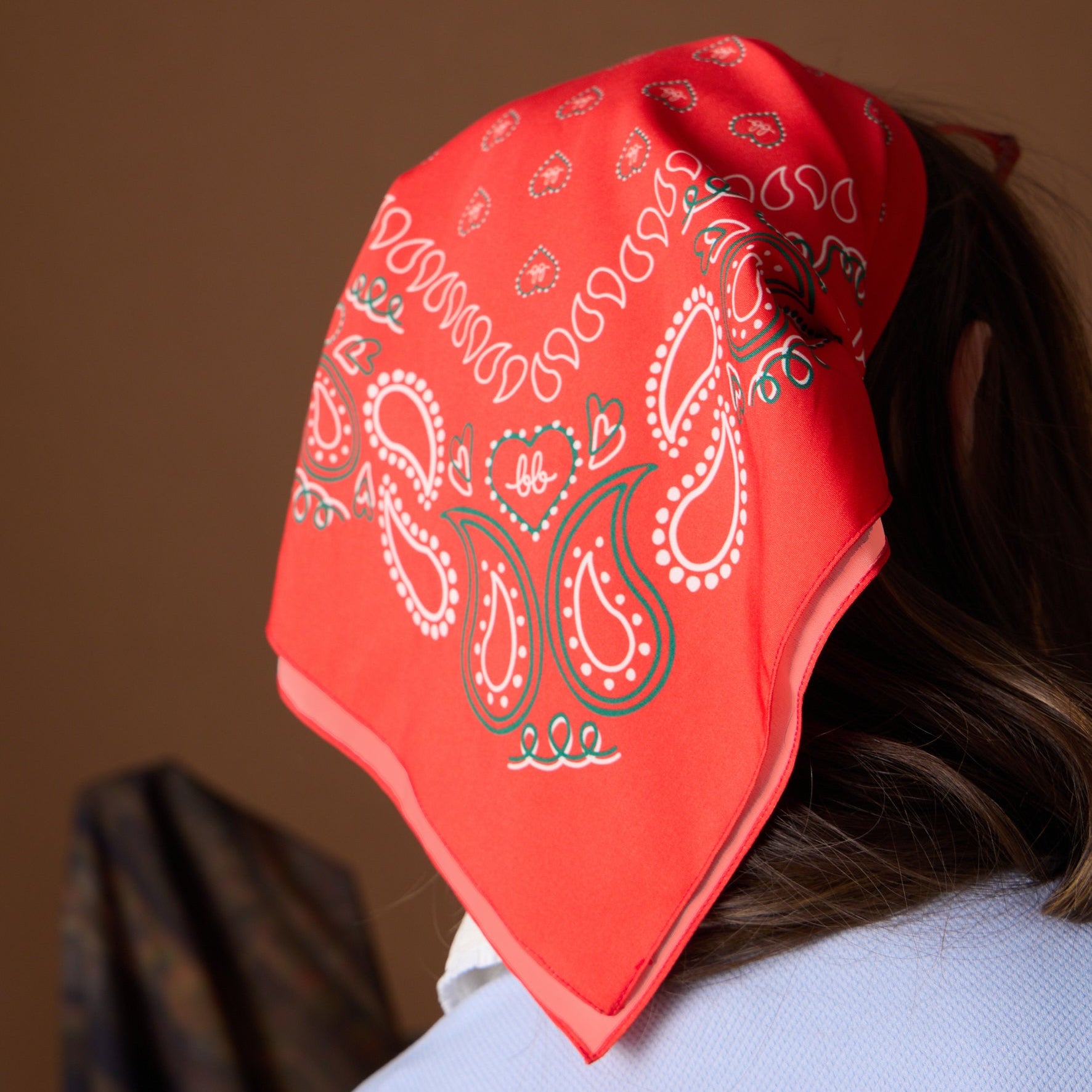 CALL ME BB 100% Cotton Bandana - Piri Piri Red