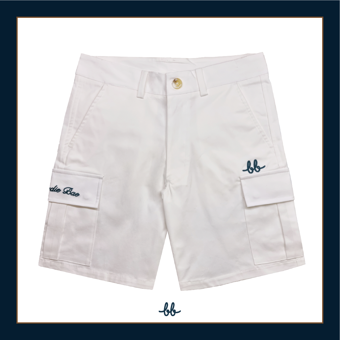 GAME ON Golf Cargo Shorts (Bunker Brown)