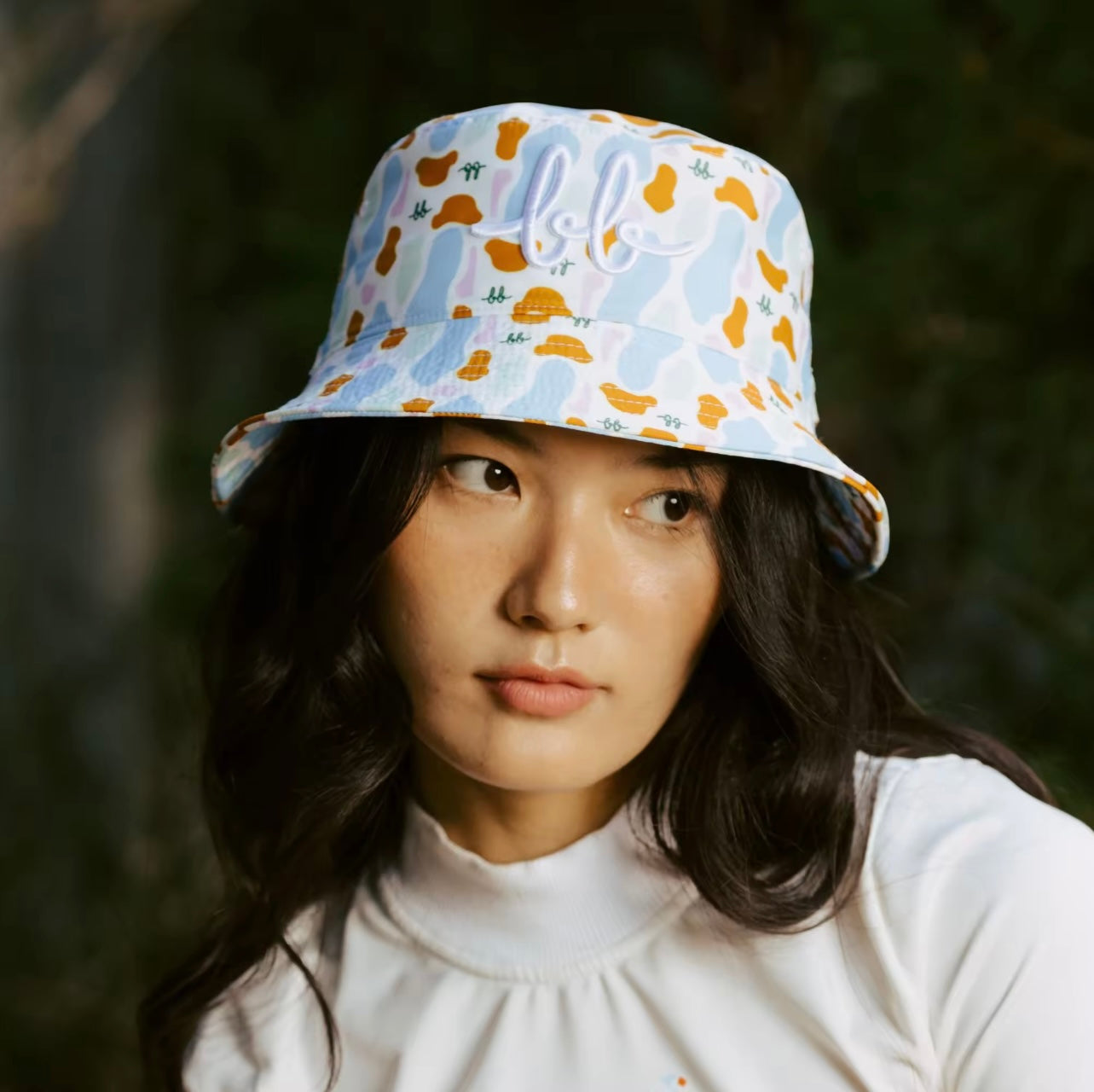 BUNKER Printed Bucket Hat Unisex ( Green )
