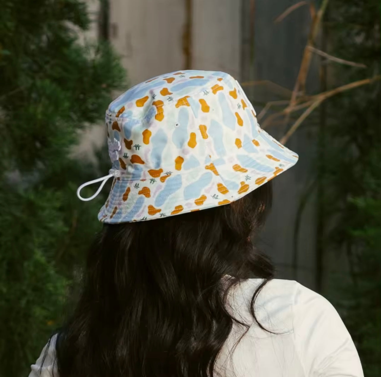 BUNKER Printed Bucket Hat Unisex ( Green )