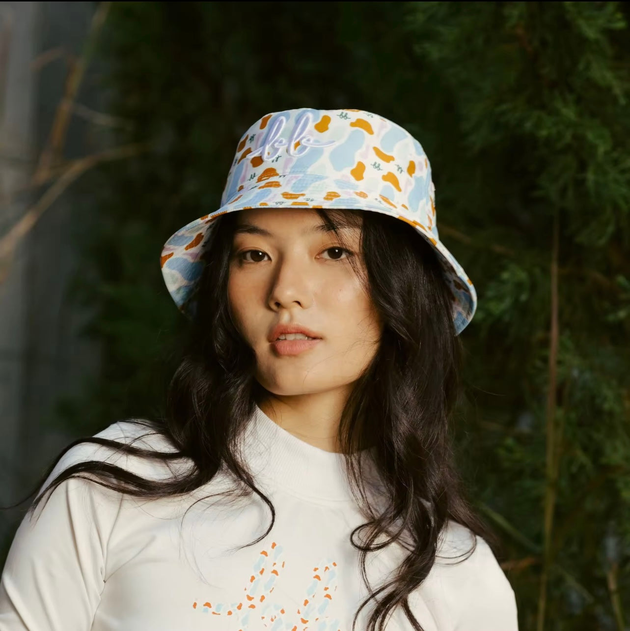 BUNKER Printed Bucket Hat Unisex ( Green )