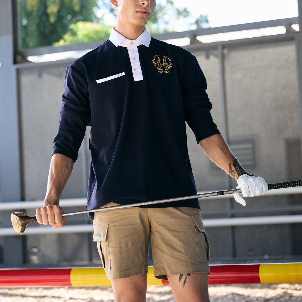 GAME ON Golf Cargo Shorts (Bunker Brown)