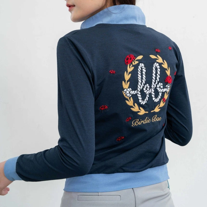 CAMP Women Skinny ( Sweatshirt - Navy )