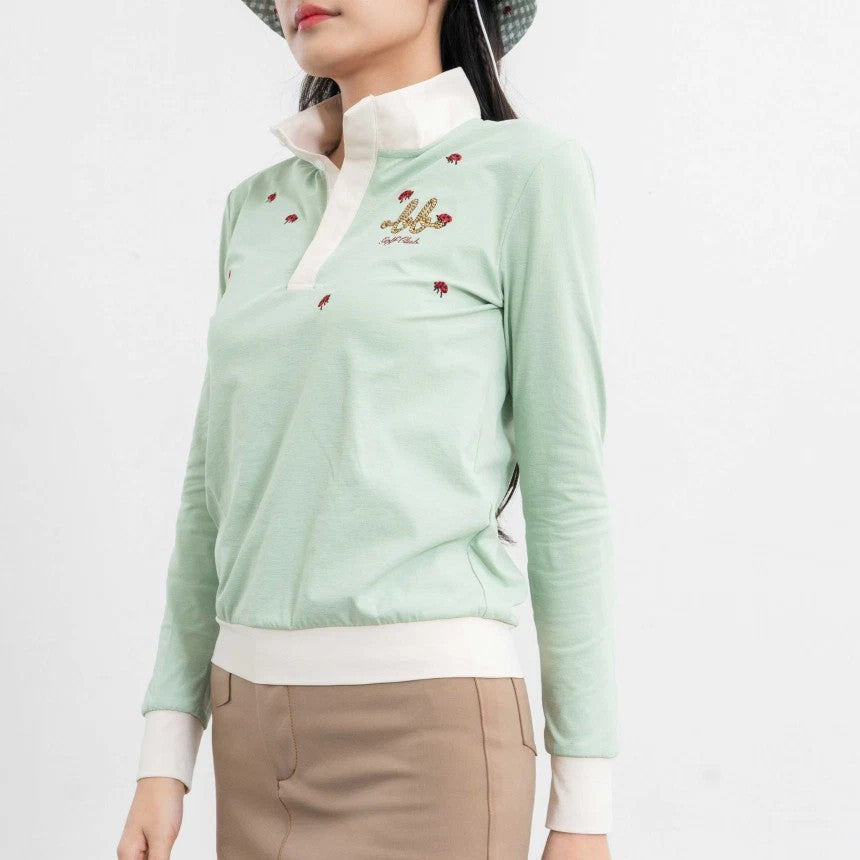 CAMP Women Skinny Sweatshirt  ( PISTACHIO )