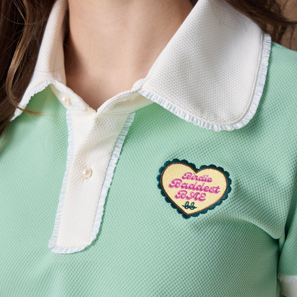 PEARL Polo สี Mint Green