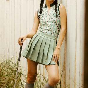 Golf Pleated Skort (Green)