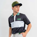 COURT Men Polo (Black Stripe)