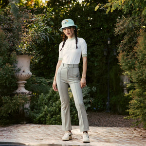 Golf Flare Trousers ( Pink )