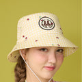 Picnic Gingham Bucket Hat - Sunshine Yellow