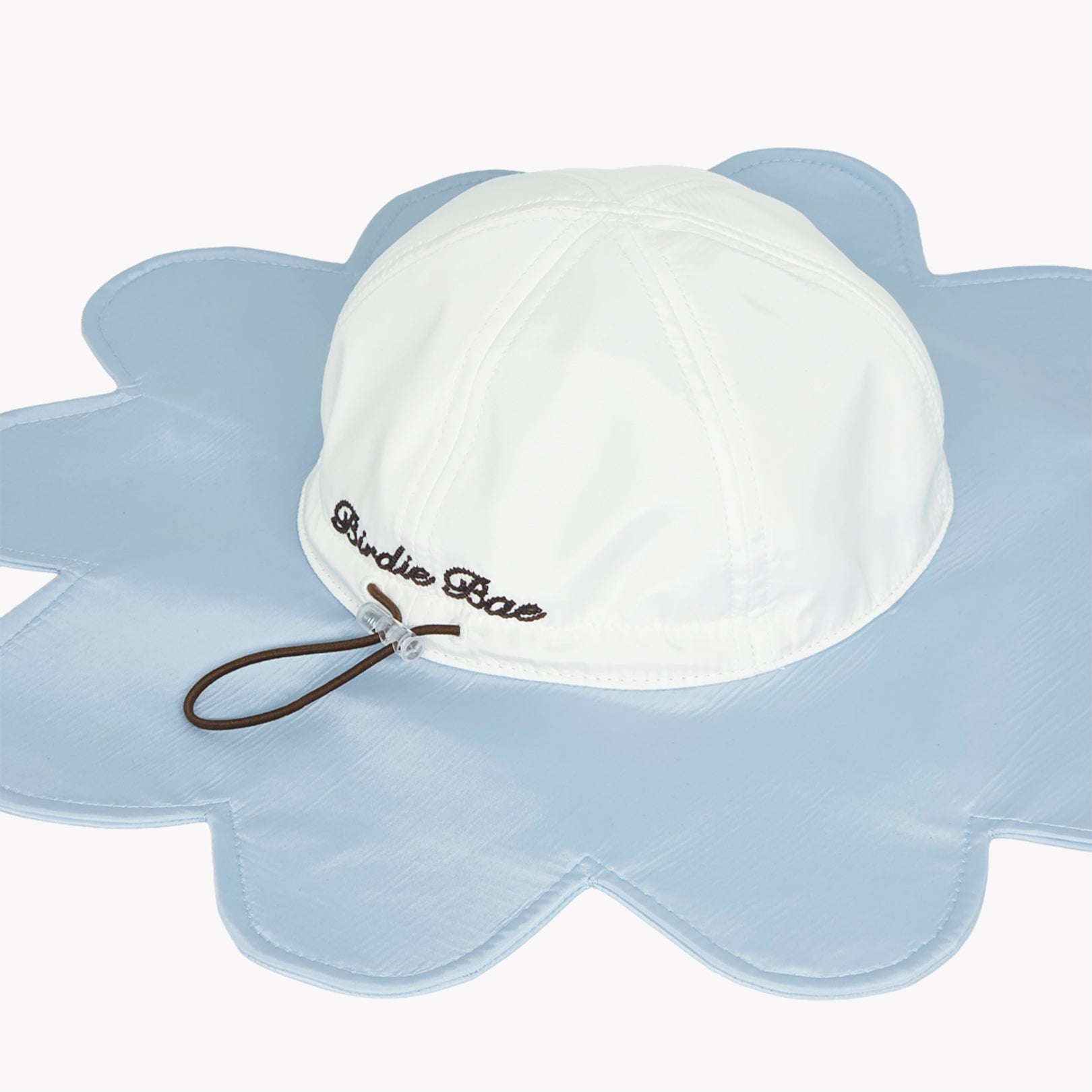 DAISY Scallop Hat - Cotton Blue