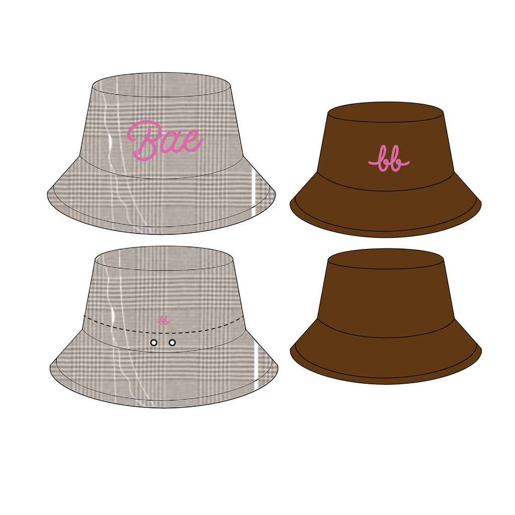 BAE Reversible Bucket Hat - Portobello Brown