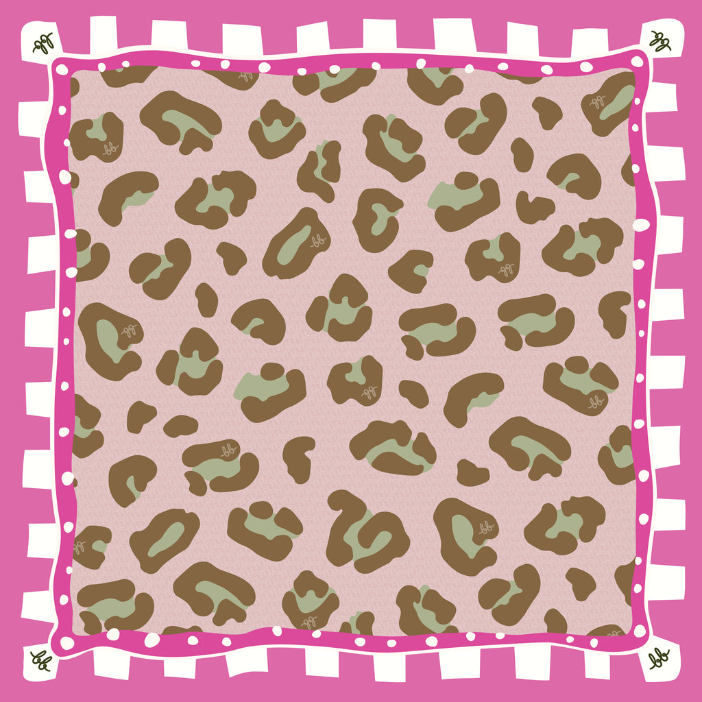 COUGAR 100% Cotton Bandana - Good Girl Pink