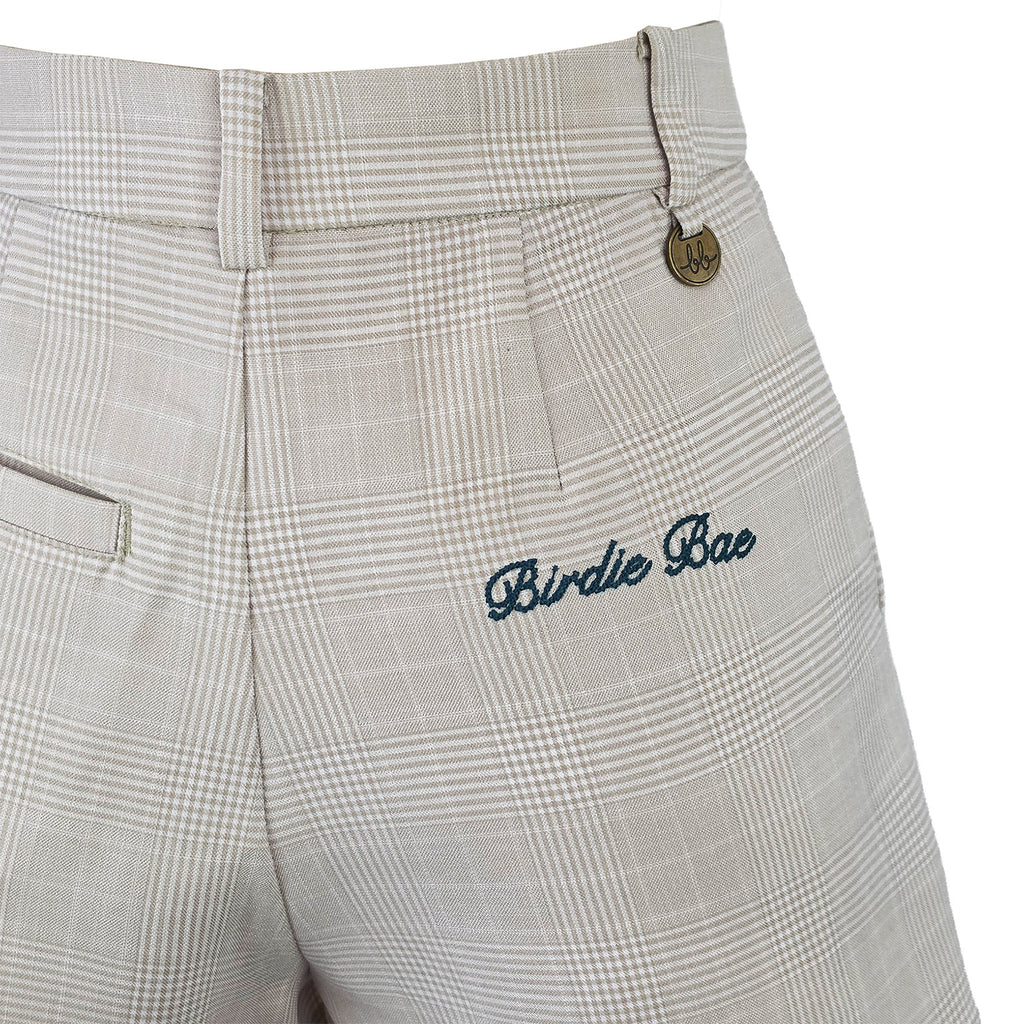 FORMAL Plaid Skort สี Oatmeal