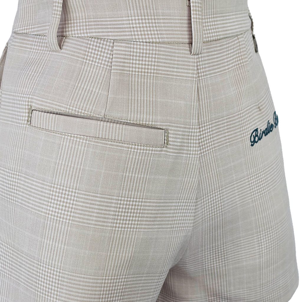 FORMAL Plaid Skort สี Oatmeal