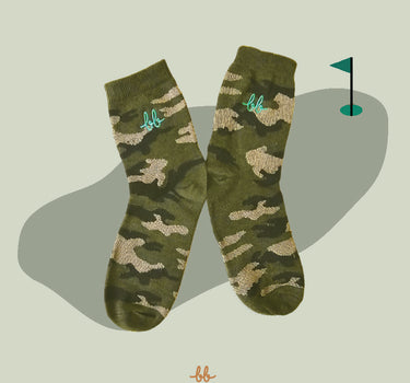 Men Crew Socks- Camo