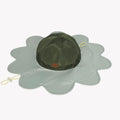 DAISY Scallop Hat - Forest Green