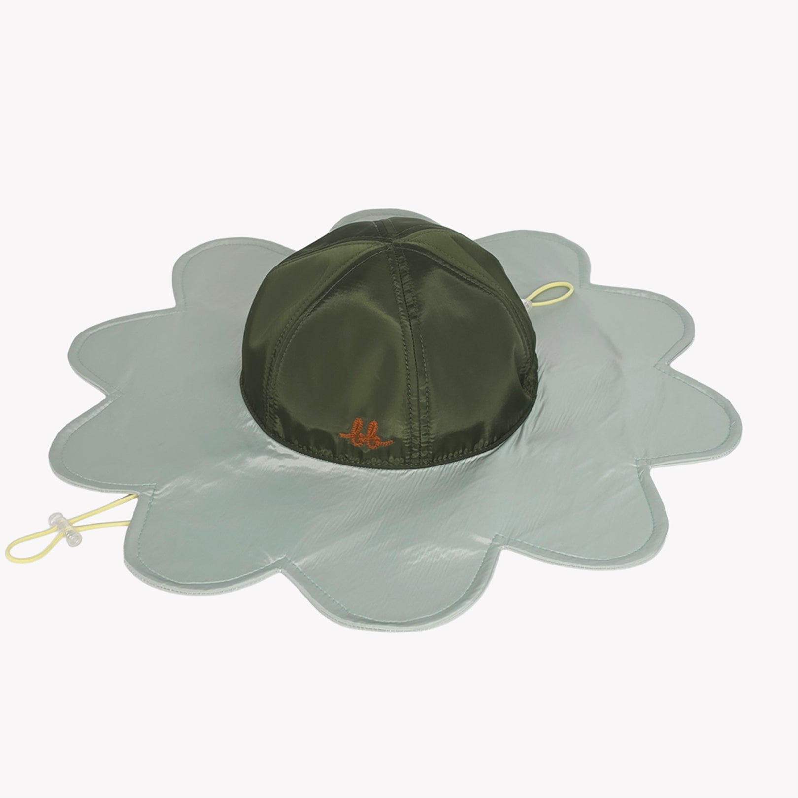DAISY Scallop Hat - Forest Green