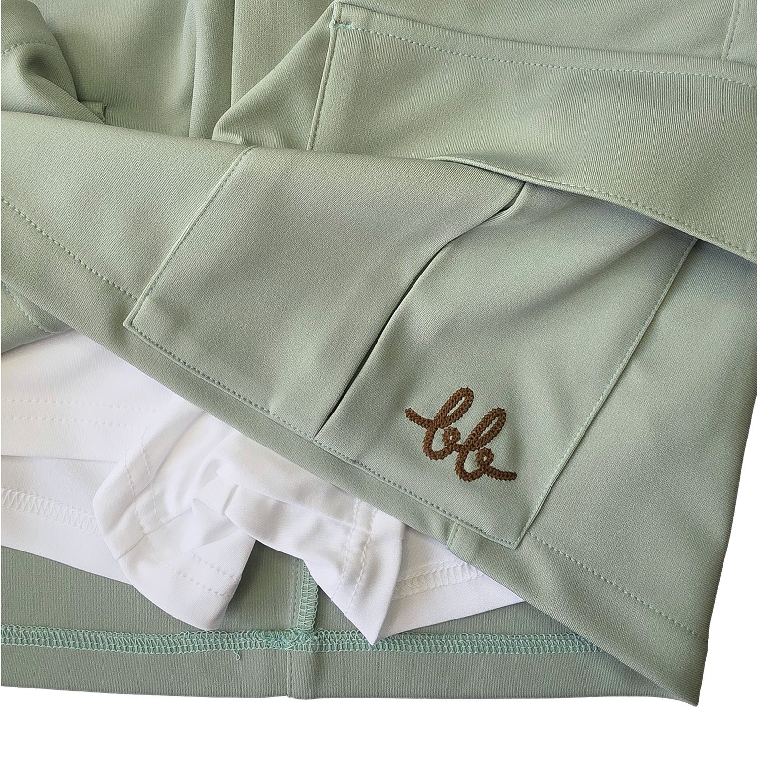 SCORE Pocket Skirt สี Pistachio Green