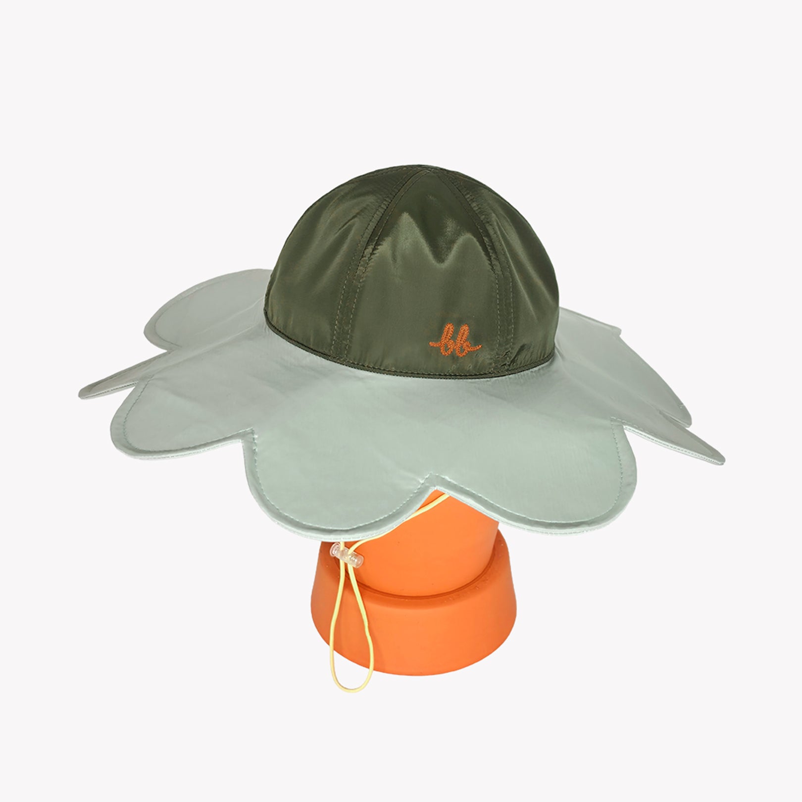 DAISY Scallop Hat - Forest Green
