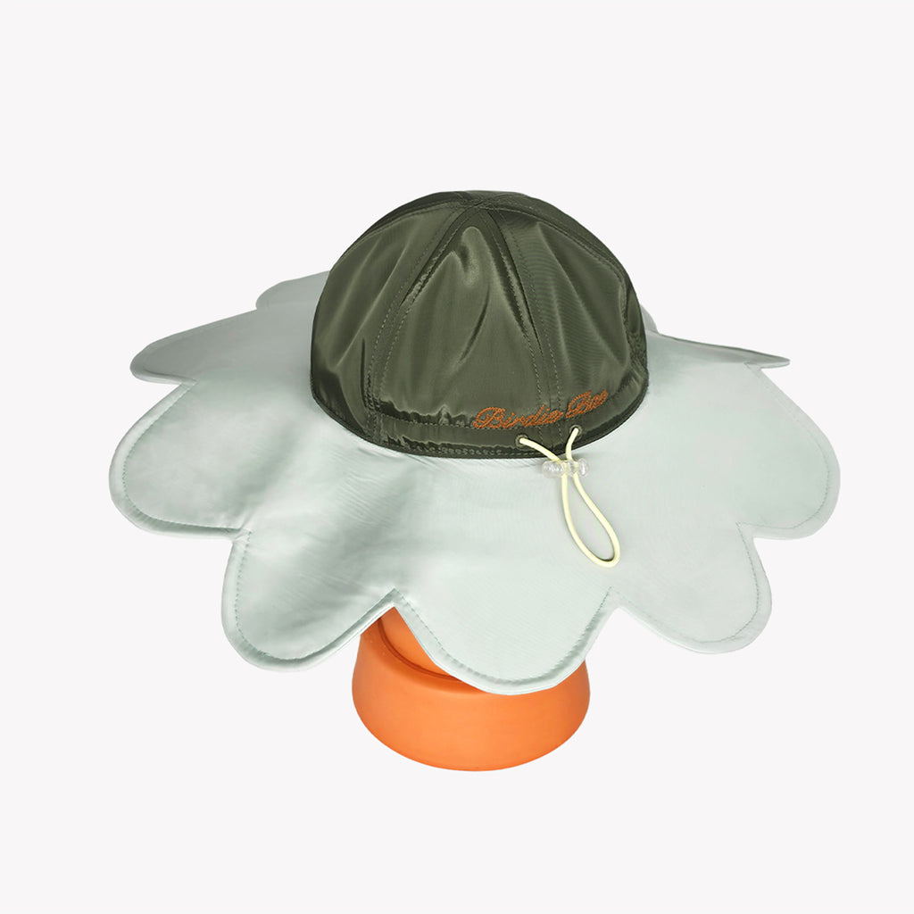 DAISY Scallop Hat - Forest Green
