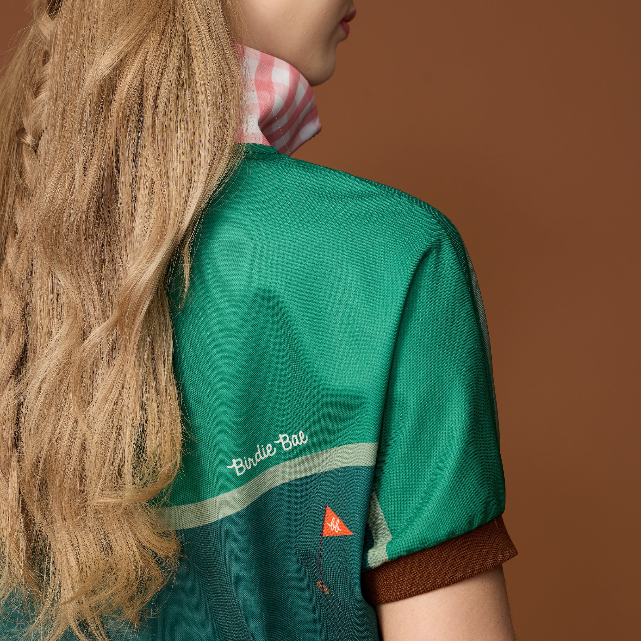 Women Polo with Zip - Forest Green