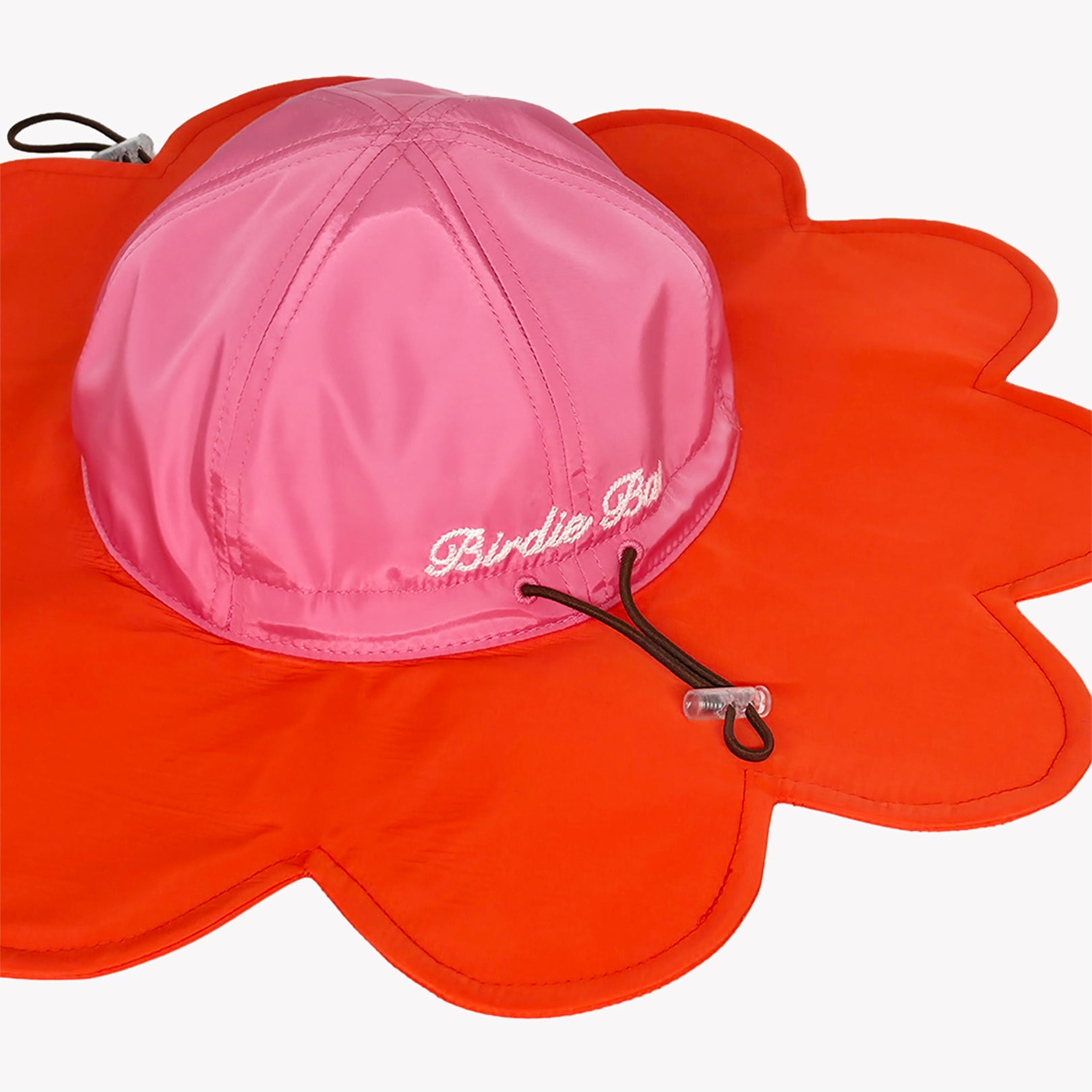DAISY Scallop Hat - Rosie Red