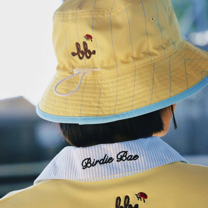 IVY Bell Bucket Hat (Butter Yellow) - หมวกบัคเกตทรงกระดิ่ง มีซับใน (เหลืองเนย)