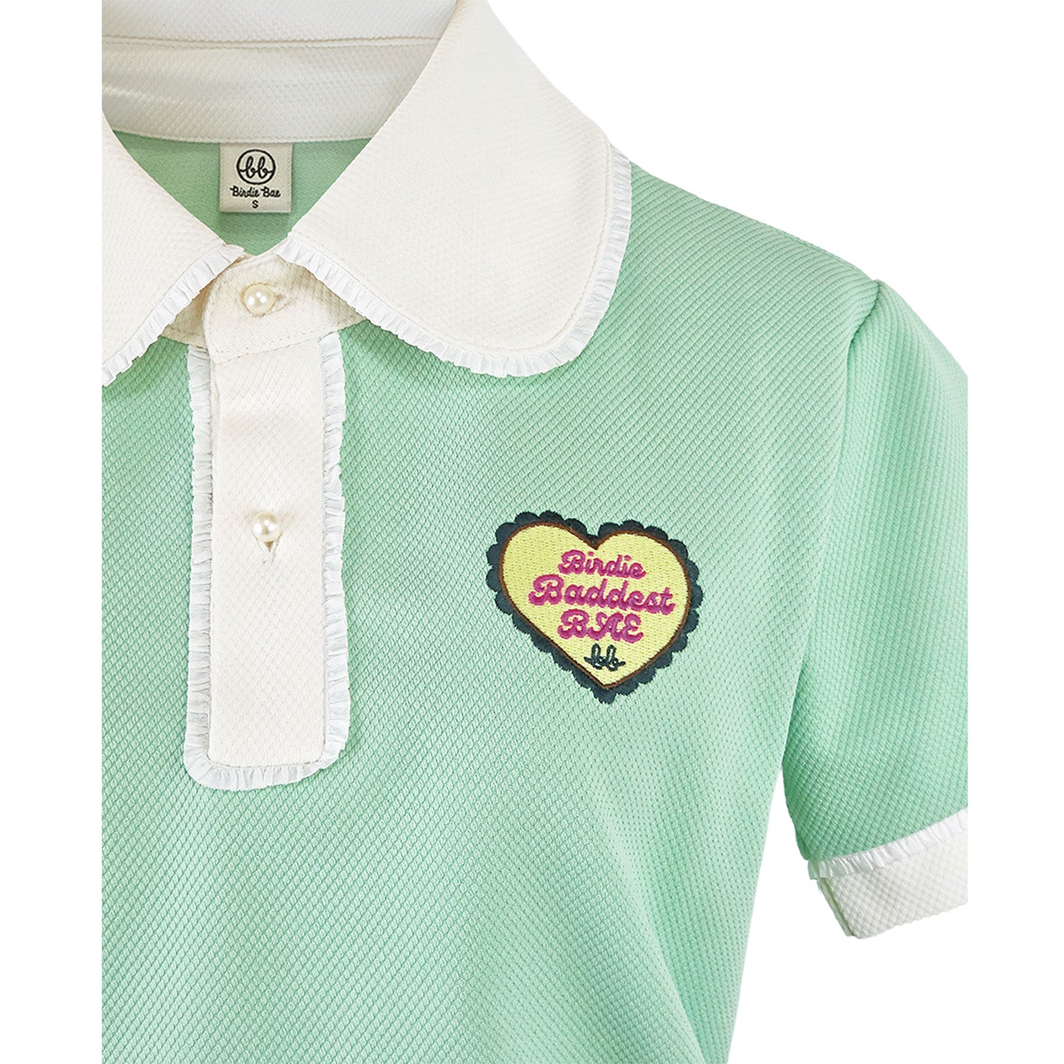 PEARL Polo สี Mint Green