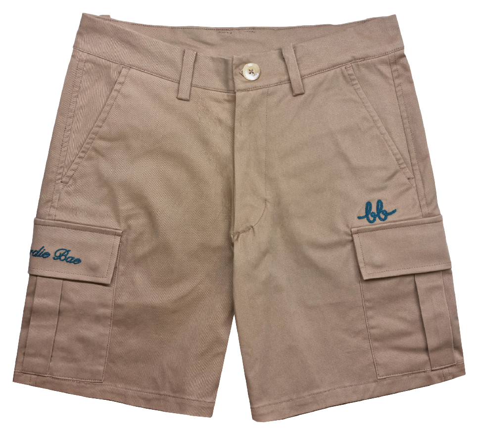 GAME ON Golf Cargo Shorts (Bunker Brown)