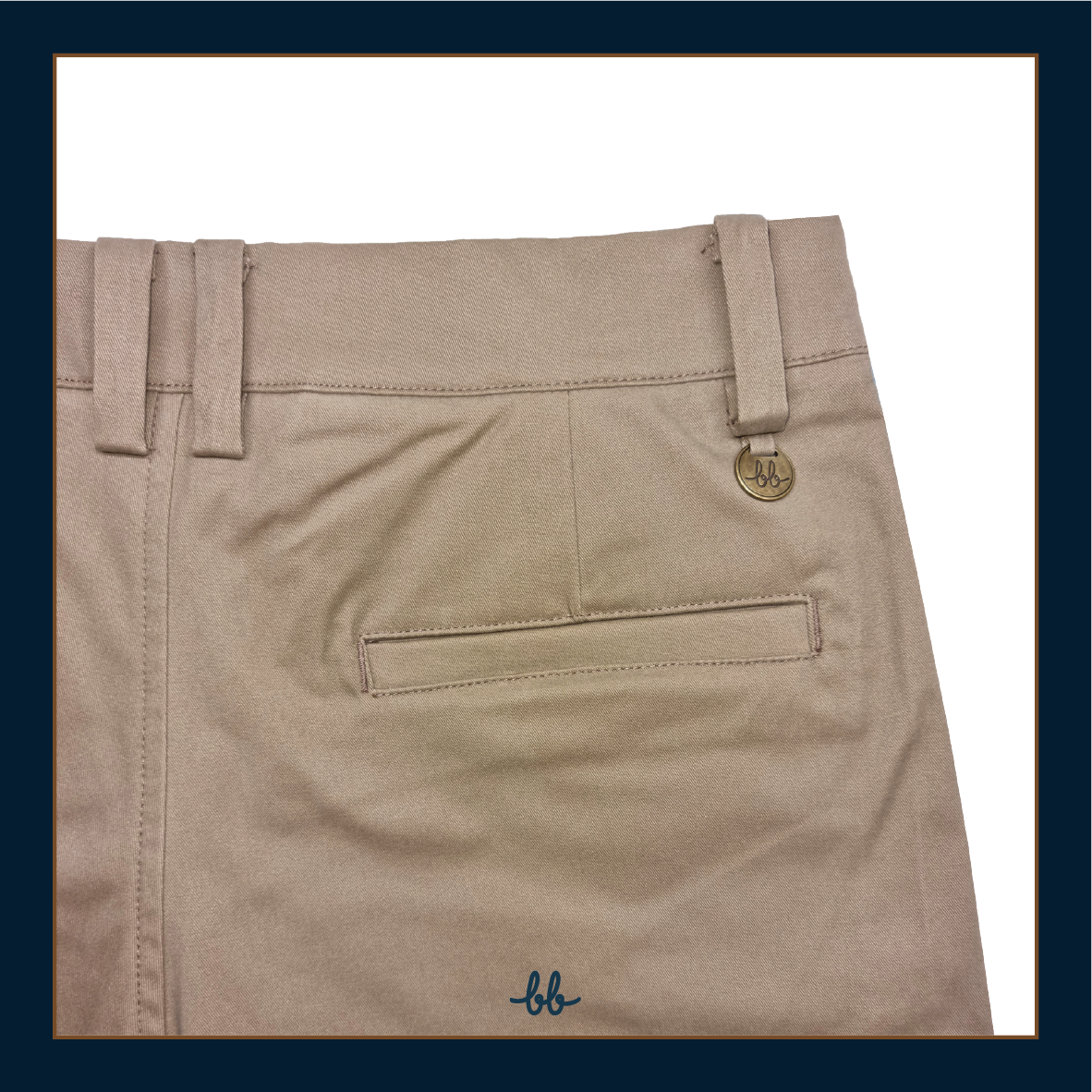 GAME ON Golf Cargo Shorts (Bunker Brown)