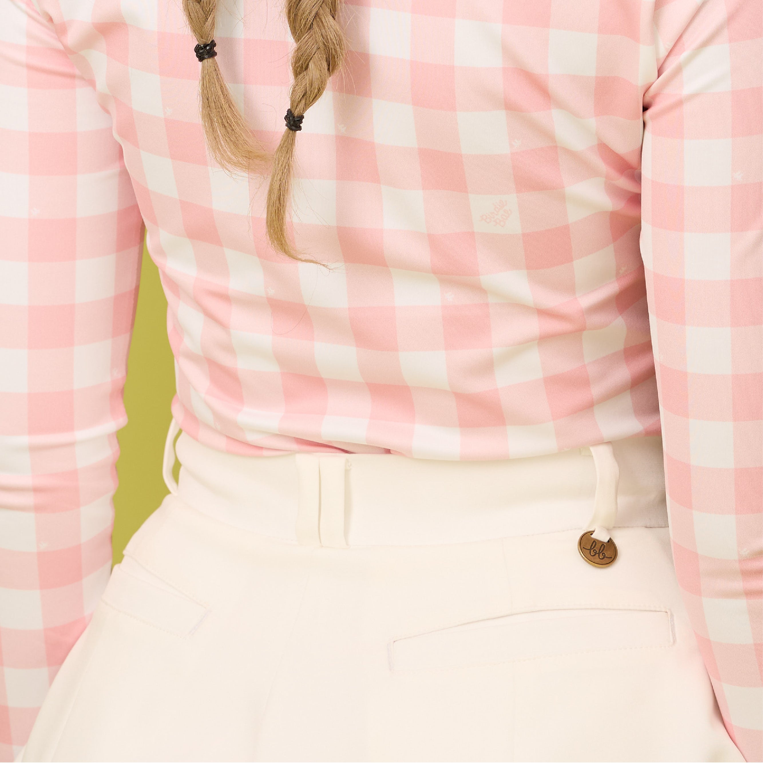 Women High Waist Flare Mini Skirt - Court White