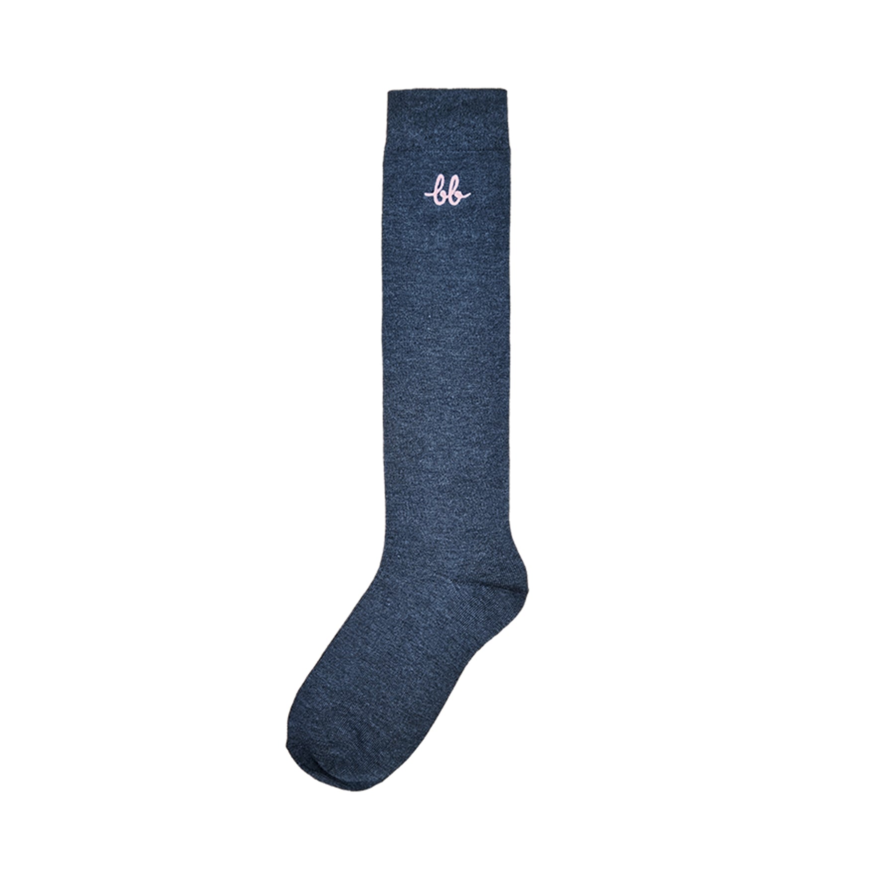 Women Calf Socks in Grey (1 pair) ถุงเท้ายาว ระดับใต้เข่า สีเทา (1คู่)