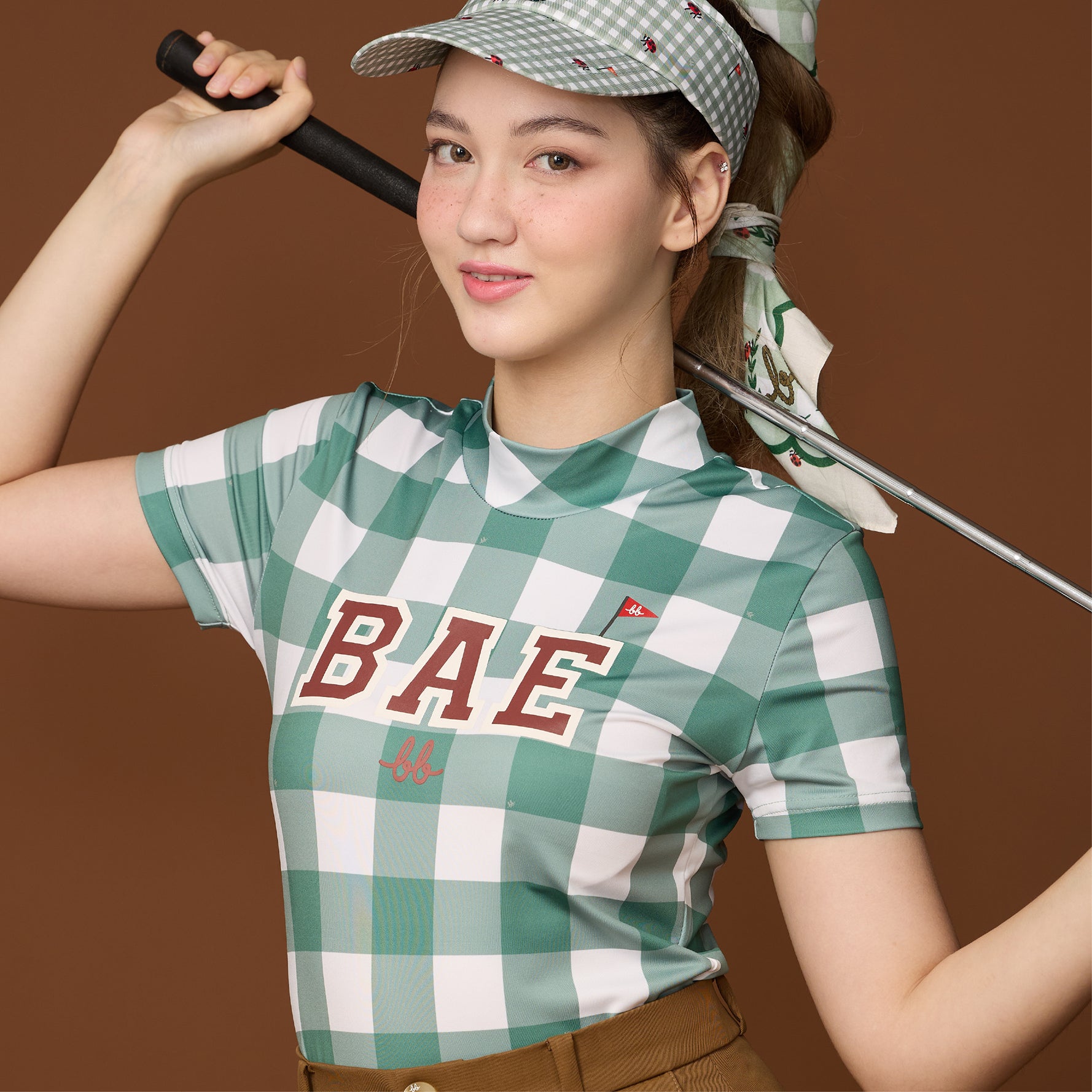 Women Short Sleeve Sports Top - Pine Green