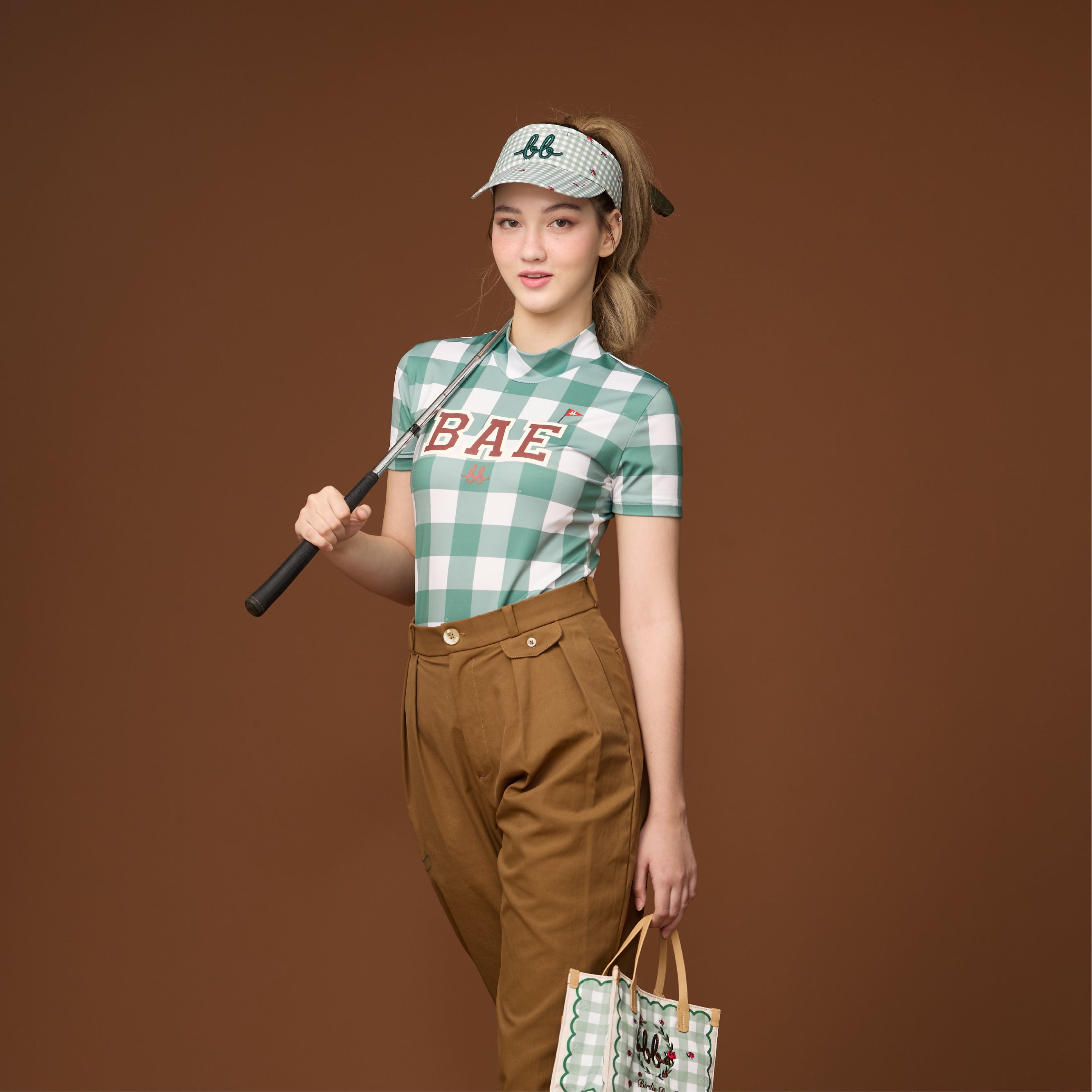 Women Short Sleeve Sports Top - Pine Green