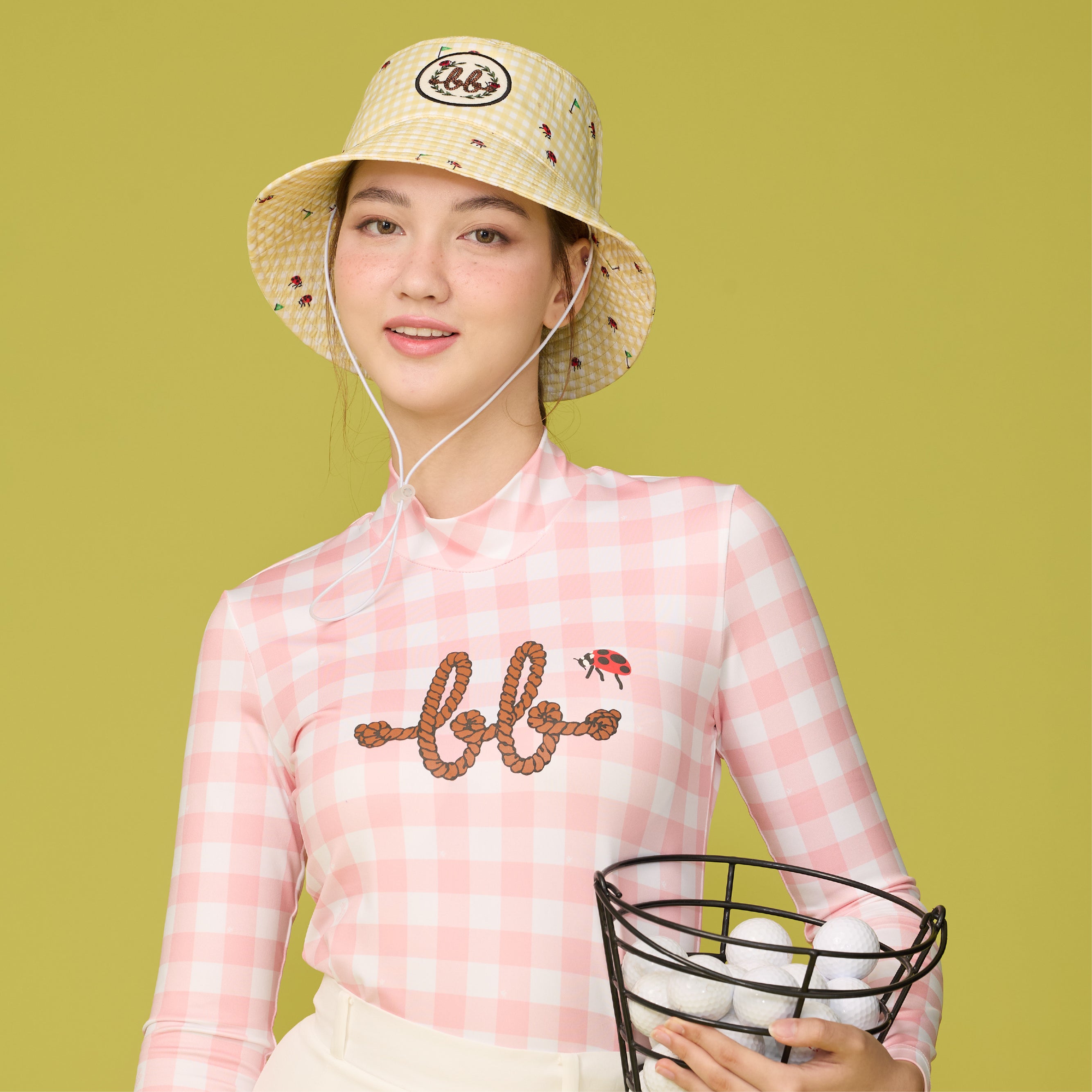 Women Long Sleeve Sports Top - Peachy Pink